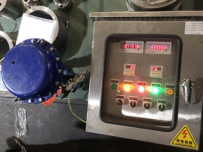 襯氟球閥壽命試驗